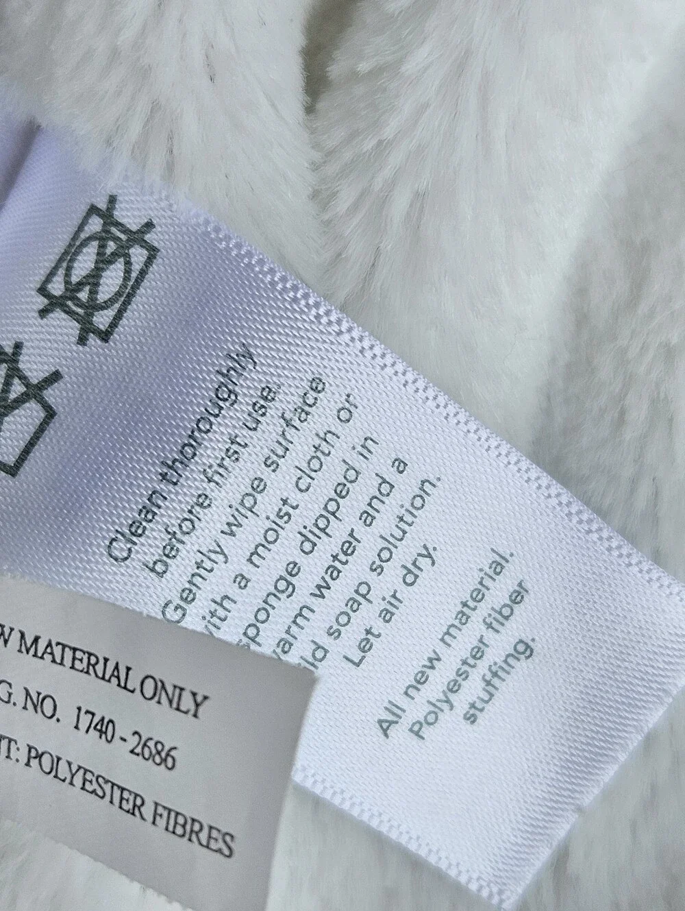 Carters Grey White Polka Dot Bunny Rabbit Knots Plush Baby Security Blanket